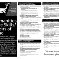 Humanities Core Skills Flyer